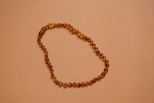 Orange And Amber | Amber / Barnsteen Ketting 32Cm