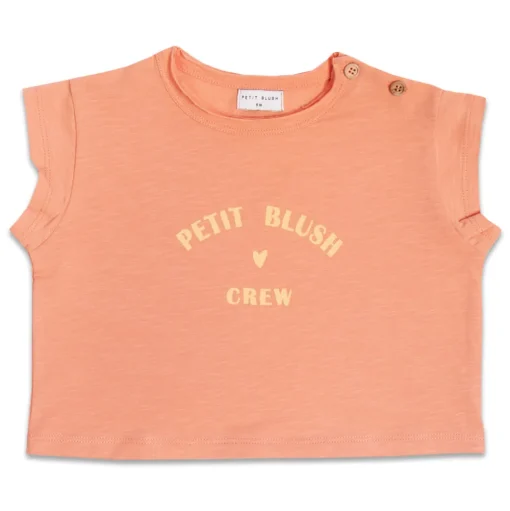 Petit Blush | Crew Tee | Canyon Sunset