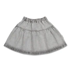 Petit Blush | Jeans Ruffle Skirt