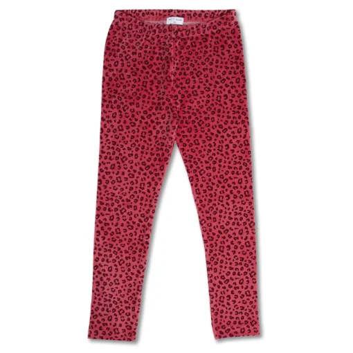 Petit Blush | Lola Legging Velour | Red Leopard