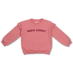 Petit Blush | Ruffle Sweater | Mon Chou