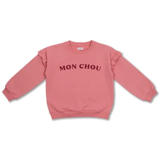 Petit Blush | Ruffle Sweater | Mon Chou
