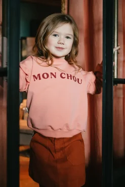 Petit Blush | Ruffle Sweater | Mon Chou