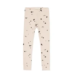 Phil & Phae | Rib Leggings Fragments | Warm Cream