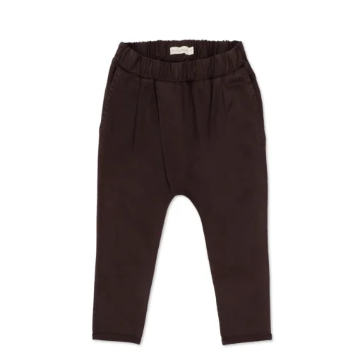 Phil & Phae | Twill Fold-Over Chino | Dark Umber