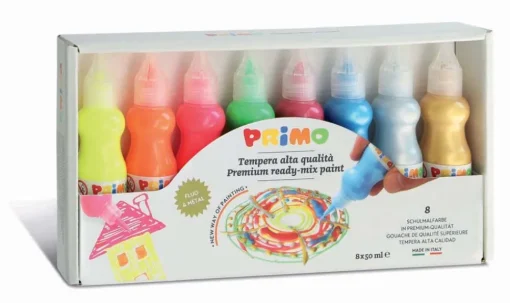 Primo | Plakaatverf Metal + Fluo