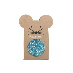 Ratatam | Glitter Mouse Stuiterbal | 4,3 Cm