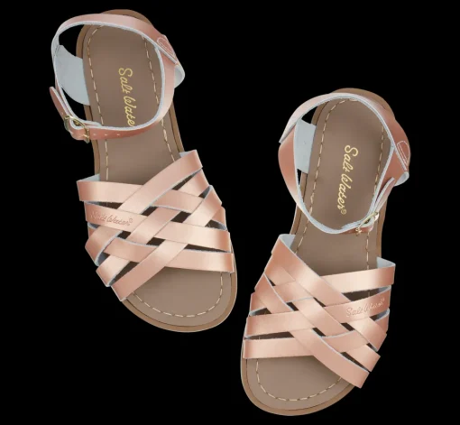 Salt-Water Sandals | Retro Child Rose Gold