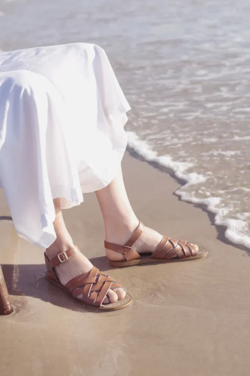 Salt-Water Sandals | Retro Adult Tan