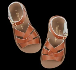 Salt-Water Sandals | Swimmer Child Tan