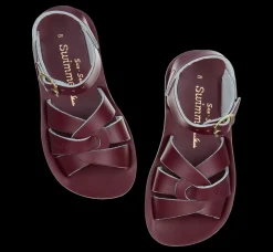 Salt-Water Sandals | Swimmer Child Claret
