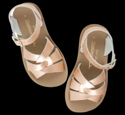 Salt-Water Sandals | Swimmer Child Rose Gold