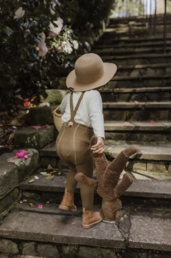 Silly Silas | Footed Tights | Maillot Acorn Brown