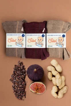 Silly Silas | Footless Tights | Peanut Blend