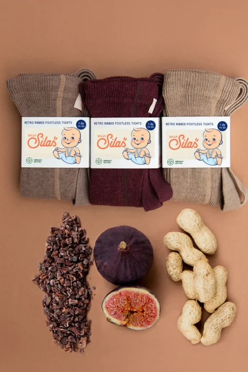 Silly Silas | Footless Tights | Peanut Blend