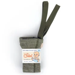 Silly Silas | Maillot Met Bretels Zonder Voetjes | Creamy Olive