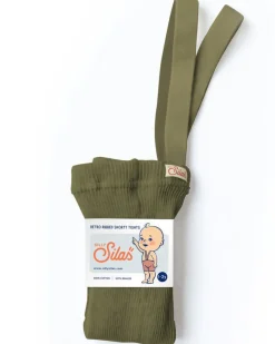 Silly Silas | Shorty Maillot Met Bretels | Olive