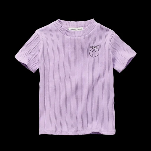 Sproet & Sprout | Turtleneck T-Shirt | Tutti Frutti Lilac