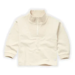Sproet & Sprout | Zip Mock Sweatshirt Ivory
