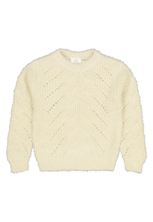 The New | Diva Knitted Sweater | White Swan