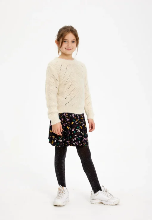 The New | Diva Knitted Sweater | White Swan