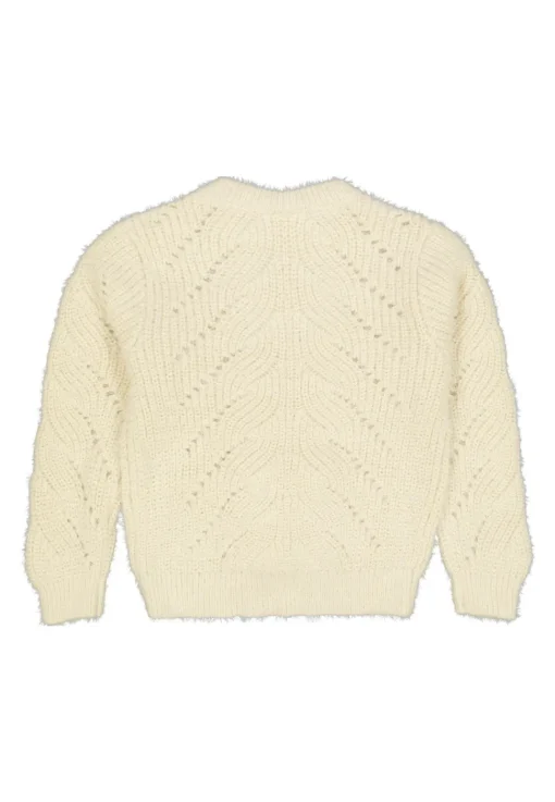 The New | Diva Knitted Sweater | White Swan