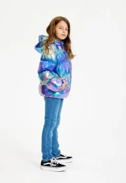 The New | Duffy Jacket | Metallic Olie
