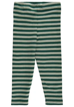 The New | Finn Rib Leggings | Green Gables Stripe