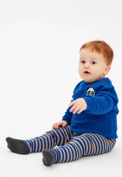 The New | Finn Rib Leggings | Monaco Blue
