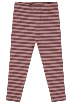 The New | Fro Rib Leggings | Nostalgia Rose Stripe