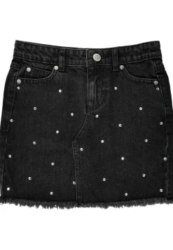 The New | Isia Denim Skirt | Black Denim