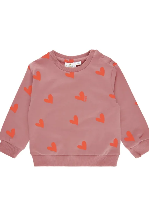 The New | Ivona Sweatshirt | Nostalgia Rose Hearts