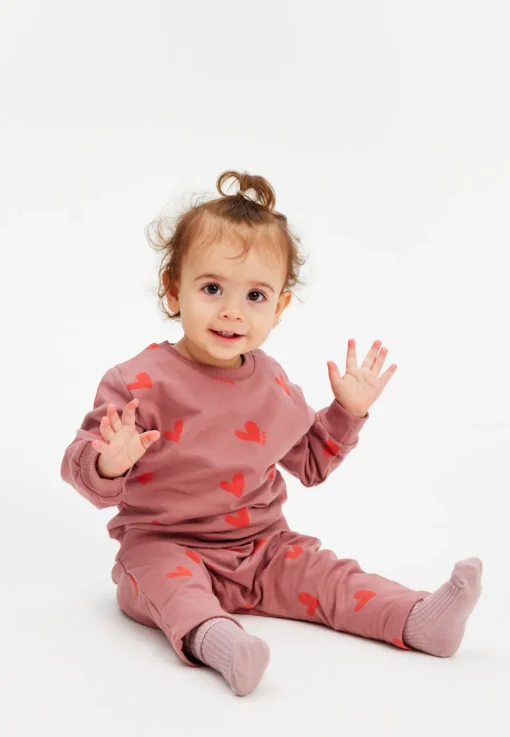 The New | Ivona Sweatshirt | Nostalgia Rose Hearts