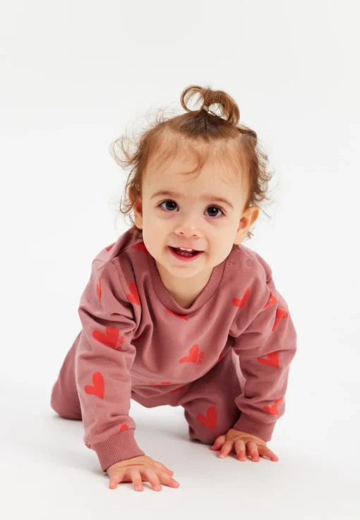 The New | Ivona Sweatshirt | Nostalgia Rose Hearts
