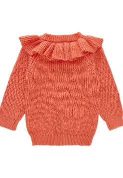 The New | Olly Collar Knit Cardigan | Emberglow