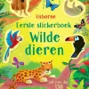 Usborne Eerste Stickerboek | Wilde Dieren