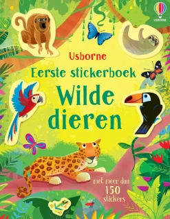 Usborne Eerste Stickerboek | Wilde Dieren