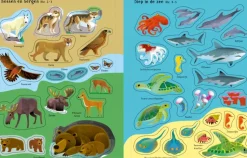 Usborne Eerste Stickerboek | Wilde Dieren