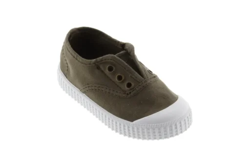 Victoria | 106627 | Lage Sneakers Elastiek | Militar Donkergroen