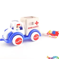 Viking Toys | Grote Ambulance In Doos