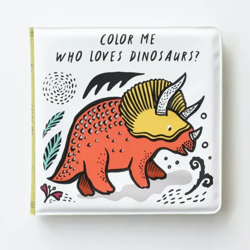 Wee Gallery | Badboekje | Kleur De Dinosaurus