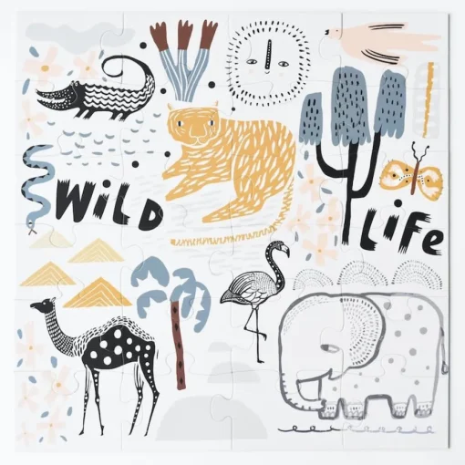 Wee Gallery | Vloer Puzzel 61X61 Cm