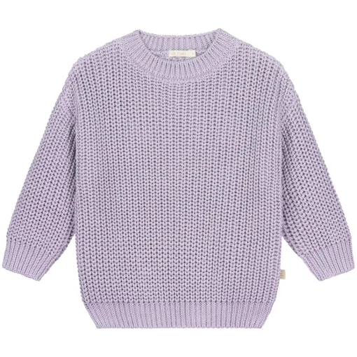 Yuki | Chunky Knit Sweater | Lilac