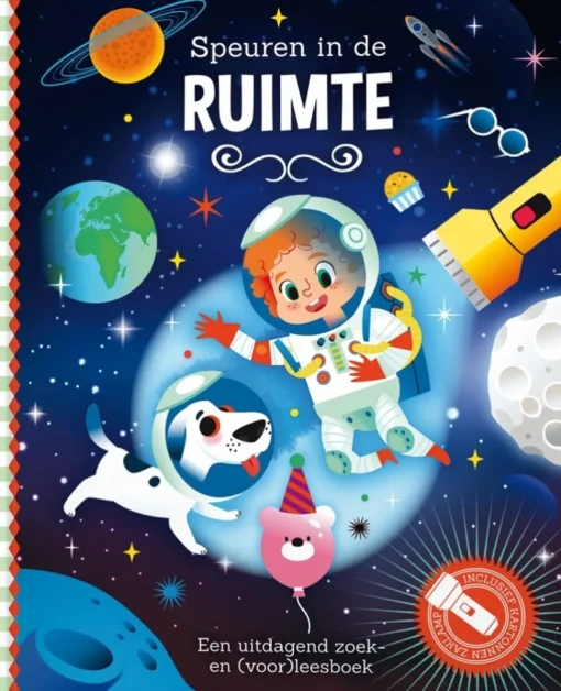 Zaklampboek - Speuren In De Ruimte